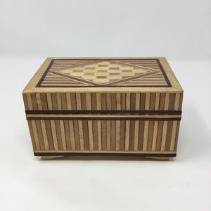 Wooden Musical Jewelry Box